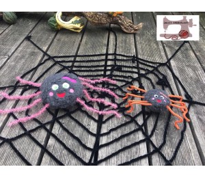 ITH Stickdatei - Mr. & Mrs. Spinne